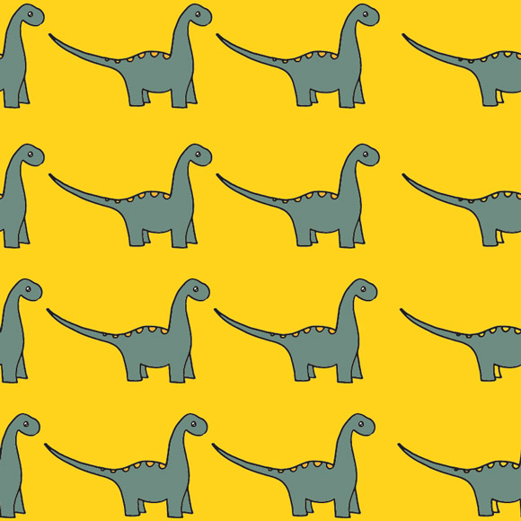 Baby dinosaur animals repeat background for kid designs