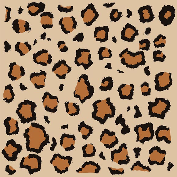 Cheetah skin print seamless pattern