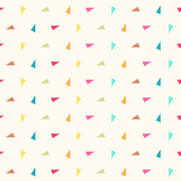 Colorful confetti seamless vector pattern
