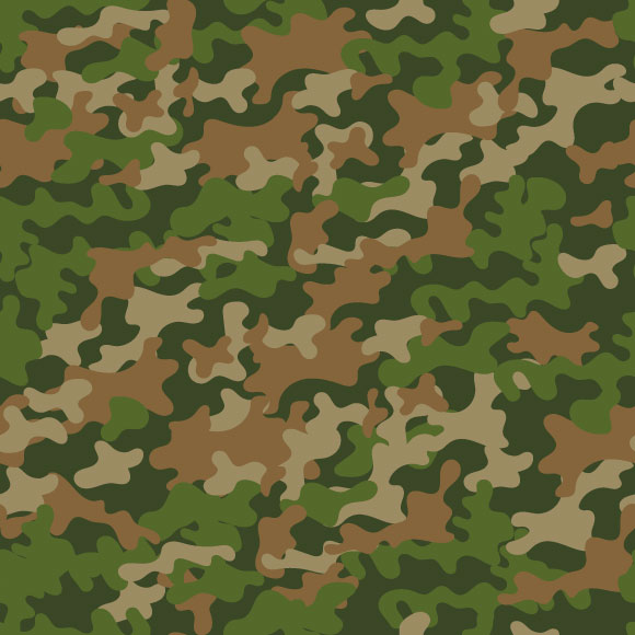 Camouflage Seamless Pattern Background. Graphic by