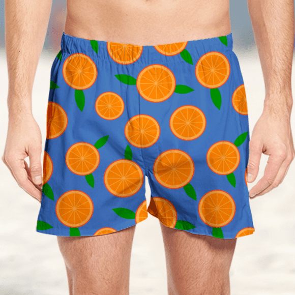 Orange Slices Seamless Vector Summer Pattern | Free Download
