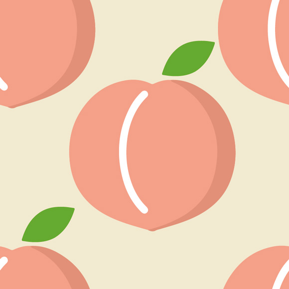 Peach Fruit Vector Illustrations, Images | Free Download - WowPatterns