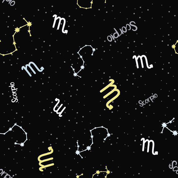 Scorpio Constellation | Free Vector Illustration & Images - WowPatterns