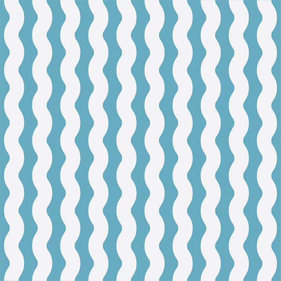 Vertical wavy lines seamless vector pattern. 