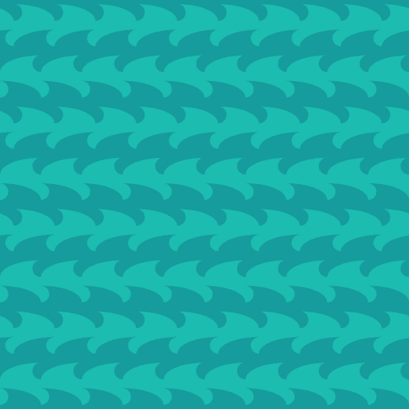 Abstract wavy seamless vector pattern. Waves background illustration