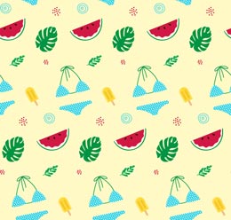 Summer Clothes Vector Pattern and Images | Royalty Free Download