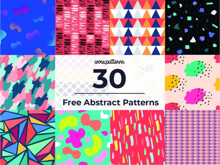 30 different abstract pattern thumbnail