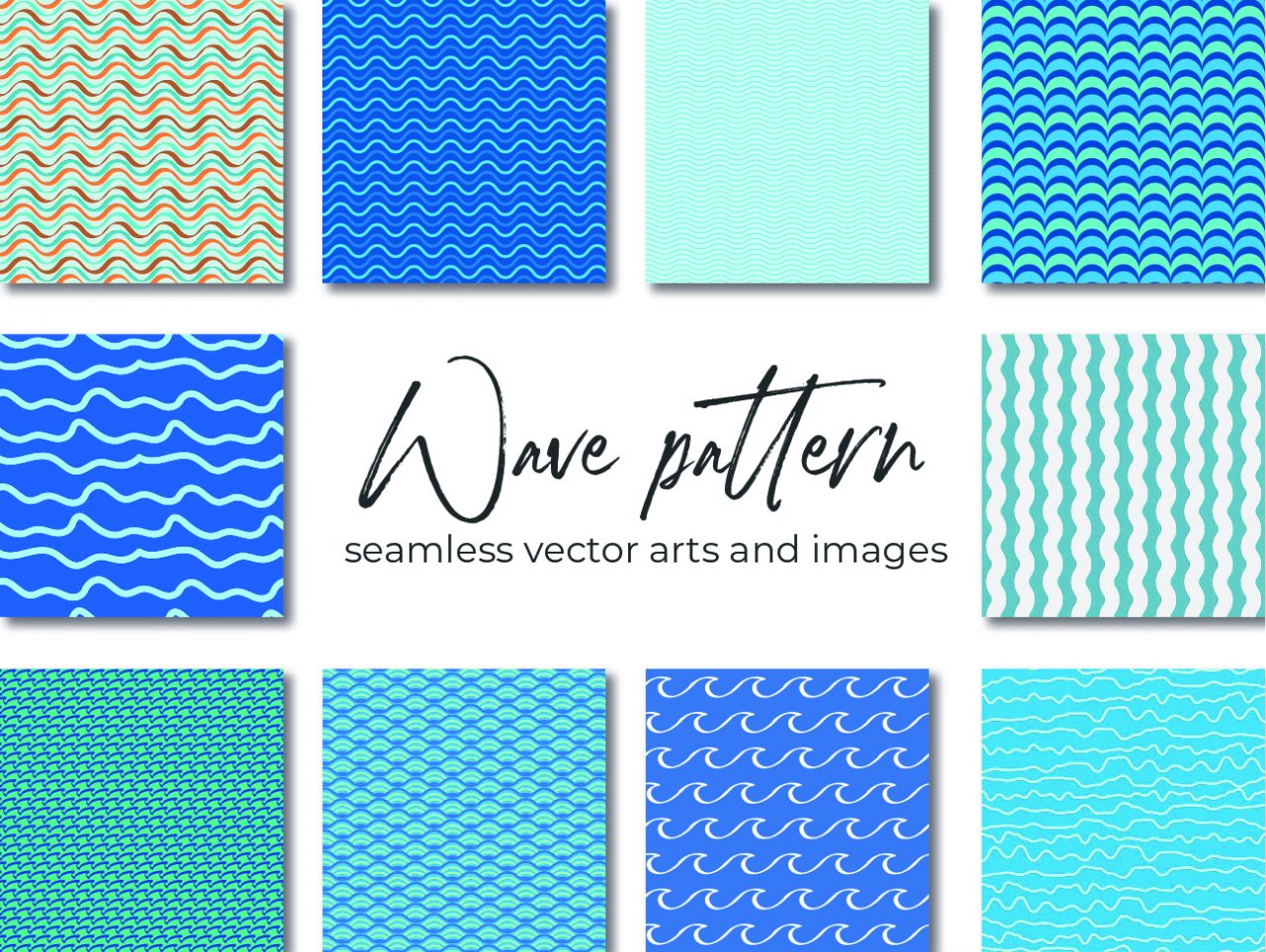 Pom Graphic Design's 'Sea Waves Pattern