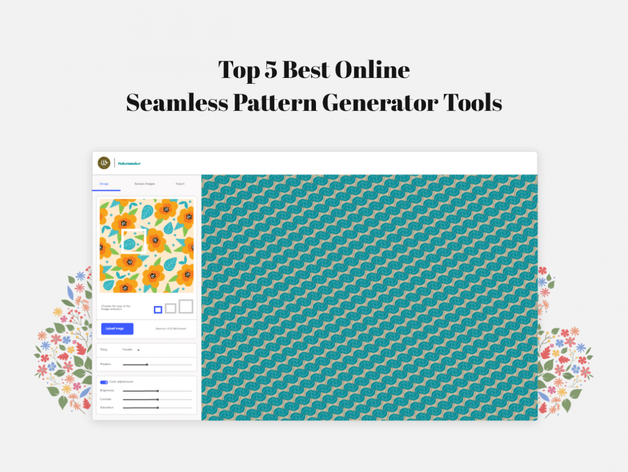 Top 5 Best Online Seamless Pattern Generator Tools - WowPatterns Blog